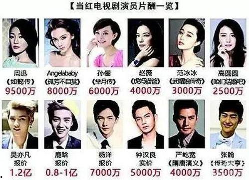 娱乐圈工资,明星收入背后的秘密